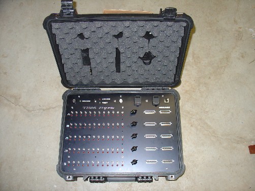 Pelican 1550 Case and FrontPanel Express Anodized Aluminum Panel